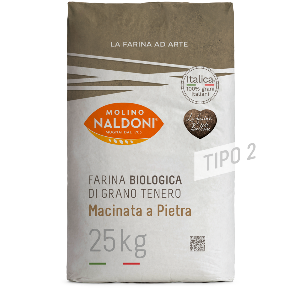 Organic stone-ground flour - TYPE ‘2’